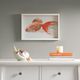 Olliix by Urban Habitat Gilbert Goldfish Orange Frame Art-0
