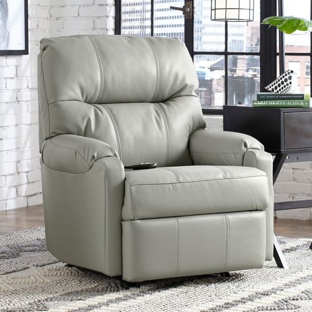 Best® Home Furnishings Customizable JoJo Leather Power Swivel Glider Recliner-4