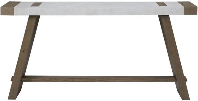 Bernards Moden Tea Console Table with White Top-2