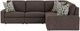 Flexsteel® Customizable Sky 5-Piece Fabric Modular Sectional-5