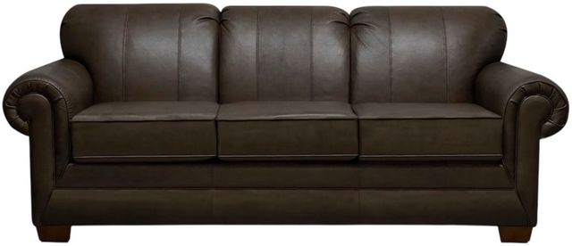 Creek Side Customs Customizable Monroe Leather Sofa-0