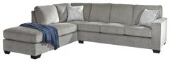 Signature Design by Ashley® Altari 2-Piece Alloy Left-Arm Facing Full Sofa Sleeper Sectional and Chaise