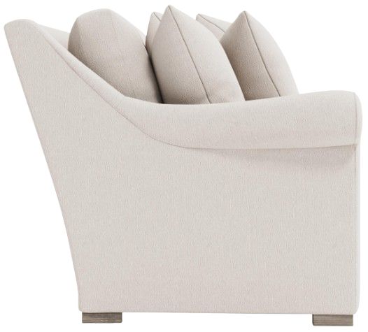 Bernhardt Keirnan Bernhardt Living White Sofa-2