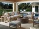 Tommy Bahama® Outdoor Stillwater Cove Dark Mocha Teak Round Cocktail Table-3