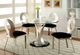 Furniture of America® Valo 5-Piece Black/Silver Dining Set-1
