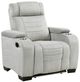 Homelegance® Ronan Light Gray Manual Recliner-0