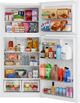 GE® 30" 19 Cu. Ft. White Counter Depth Garage Ready Top Freezer Refrigerator-4