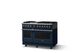 Viking® 5 Series 48" Slate Blue Pro Style Dual Fuel (LP) Range with Polished Chrome Trim-2