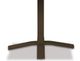 Telescope Casual Glass Top 30" Round Dining Height Pedestal Table without Hole-2