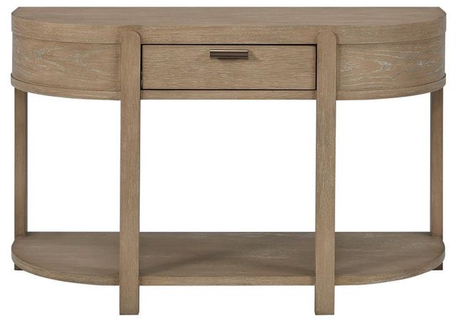 Bernards Trilogy Toffee Curved Console Table-1