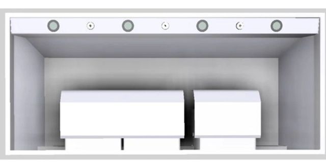 Vent-A-Hood® Designer Series 54" White Wall Mounted Range Hood-3