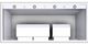 Vent-A-Hood® Designer Series 54" White Wall Mounted Range Hood-3