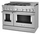 KitchenAid® 48" Stainless Steel Pro Style Gas Range-2