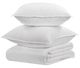Classic Home Danica White King Quilt-3