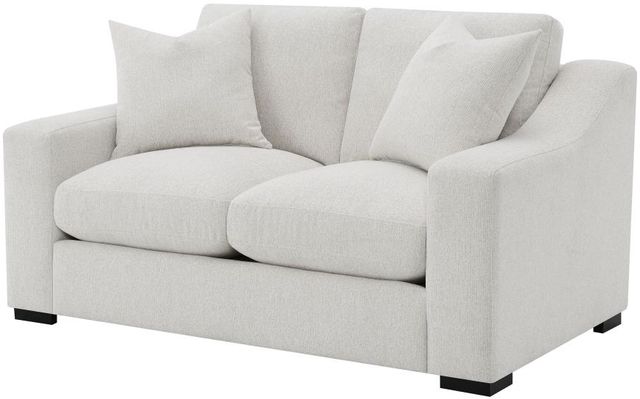 Coaster® Ashlyn Sand Upholstered Track Arm Loveseat-4