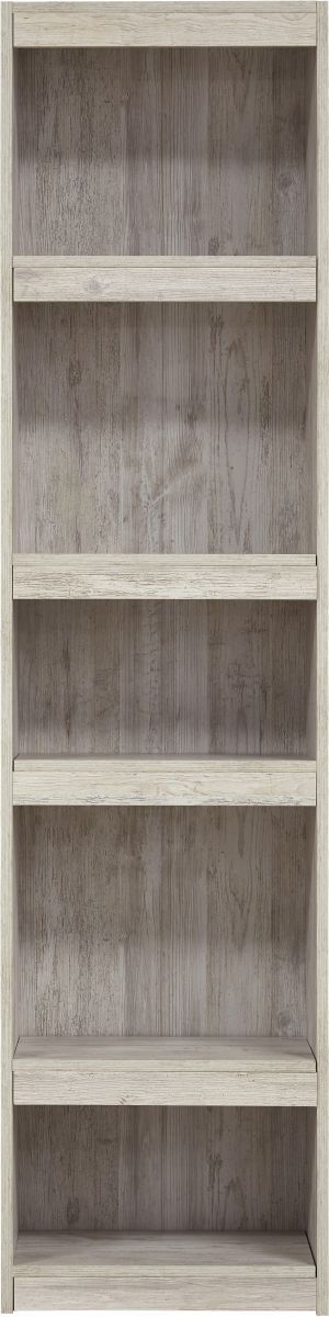 Signature Design by Ashley® Willowton 4-Piece Whitewash Entertainment Center with Electric Fireplace-1
