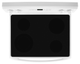 Amana® 30" White Freestanding Electric Range-3