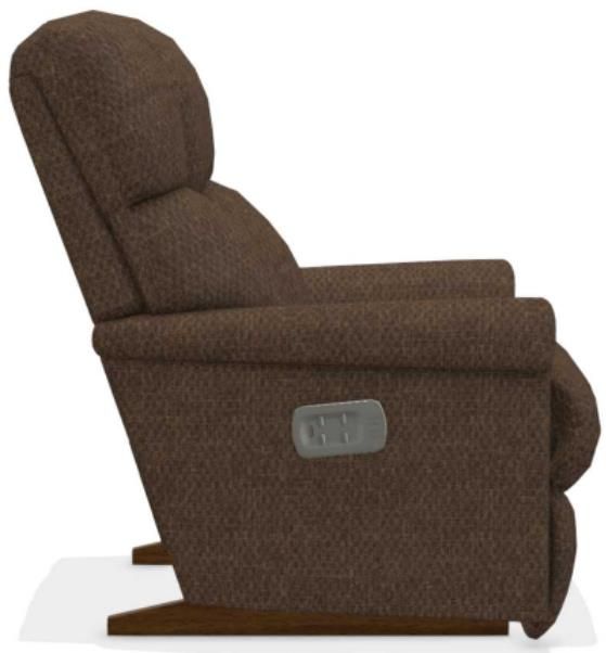 La-Z-Boy® Pinnacle Espresso Power Rocking Recliner with Headrest-2