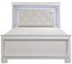 Mazin Furniture Allura White Eastern King Bed-0