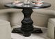 Furniture of America® Nerissa Antique Black Round Counter Height Dining Table-3