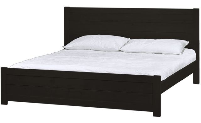 Crate Designs™ Furniture HarvestRoots Espresso 43" King Panel Bed-0