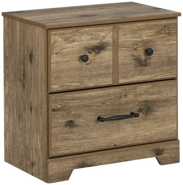 Signature Design by Ashley® Shurlee Light Brown Nightstand-0
