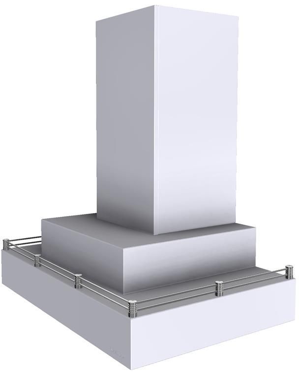 Vent-A-Hood® 30" White Contemporary Wall Mount Range Hood-1