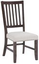 Jofran Inc. Willow Creek 6-Piece Beige/Wire Brushed Dining Set-3