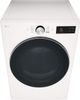 LG 7.4 Cu. Ft. Alpine White Smart Front Load Electric Dryer withTurboSteam®, AI Sensor Dry, and Hybrid Electronic Controls-3