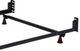 Rize Home Deluxe Twin/Full Low Profile Standard Bed Frame with 4 Glides-1