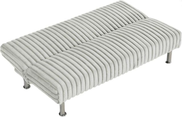 Furniture of America® Hinwil Light Gray Futon Sleeper Sofa-3