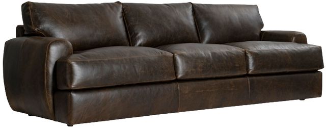 Bernhardt Cameron Bernhardt Living Brown Leather Sofa-1