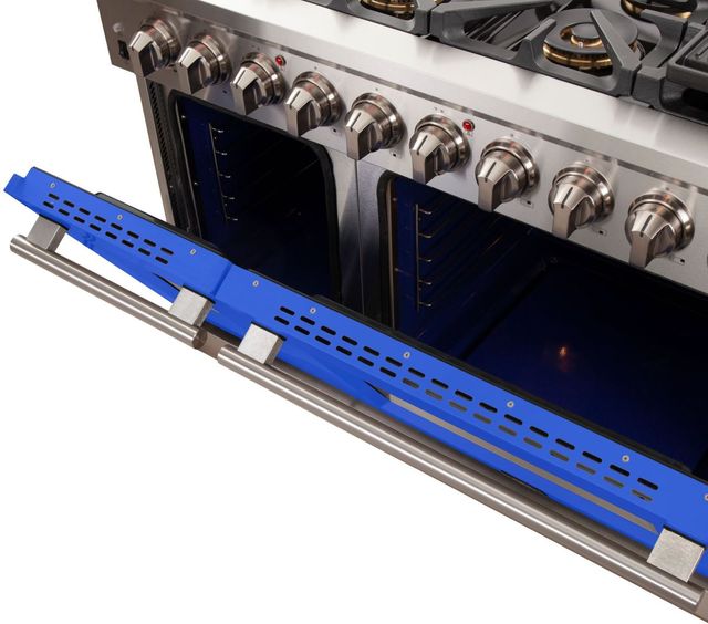 FORNO® 48" Cobalt Blue Range Door-3