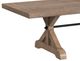 Elements International Yellowstone Brown Dining Table-1