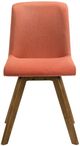 Armen Living Gina Brown/Poppy Dining Chair-2