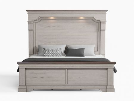 Hickory Queen Bed