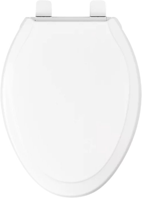 KOHLER® Rutledge® White Nightlight Readylatch® Quiet-Close™ Elongated Toilet Seat-2