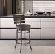 Armen Living Tatyana Brown/Mocha 26'' Bar Stool-1