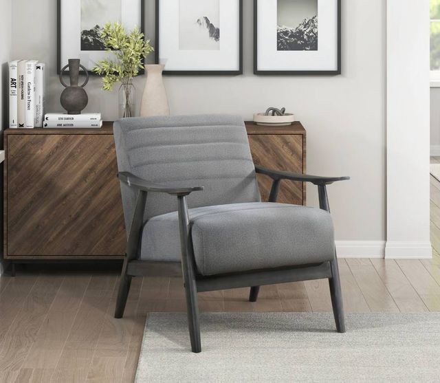 Homelegance® Greeley Gray Accent Chair-1
