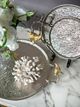 A & B Home Alvada Silver Large Round Decorative Tray-3