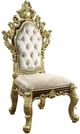 ACME Furniture Desiderius Antique Gold/Brown Side Chair-0