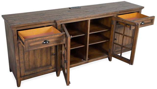 Magnussen Home® Bay Creek Toasted Nutmeg 80" Console-2