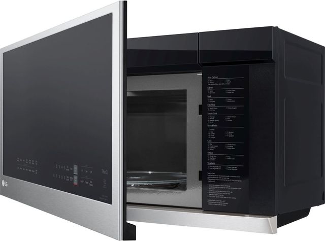 LG 2.1 Cu. Ft. PrintProof™ Stainless Steel Over The Range Microwave-4