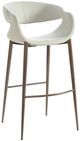 Stylecraft Light Gray/White Bar Stool-3