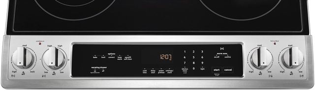 Maytag® 30" Fingerprint Resistant Stainless Steel Slide In Electric Range-2