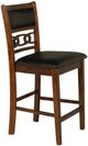 New Classic® Home Furnishings Gia Black/Brown Counter Height Dining Chair-0