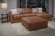 iAmerica Aurora Whiskey Leather Right Arm Chaise Sofa-0