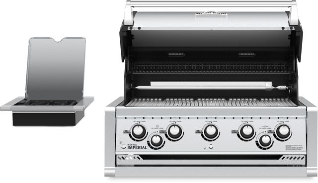 Broil King® Imperial™ 590 5-Burner Stainless Steel Built-In Natural Gas Head-3