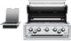 Broil King® Imperial™ 590 5-Burner Stainless Steel Built-In Natural Gas Head-3
