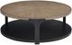 Lexington Home Zanzibar Kenya Brown Cocktail Table with Dark Tunis Base-0